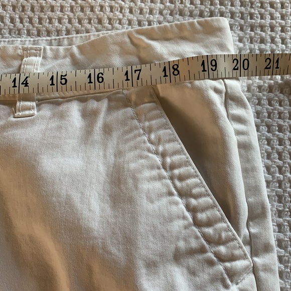 Liz Claiborne white cotton shorts * Size 14 - Picture 7 of 8
